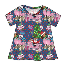Load image into Gallery viewer, Whisker Wonderland Ladies' Swing Tee