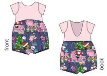 Load image into Gallery viewer, Whisker Wonderland Low Back Romper and Bubble Romper