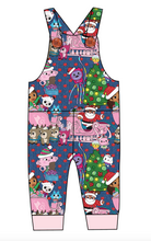 Load image into Gallery viewer, Whisker Wonderland Overalls and Shortalls