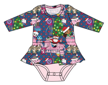 Load image into Gallery viewer, Whisker Wonderland Peplum Top
