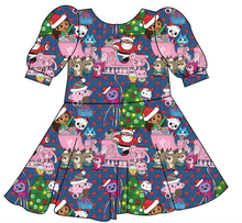 Load image into Gallery viewer, Whisker Wonderland Prairie Dress