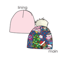 Load image into Gallery viewer, Whisker Wonderland Slouchy Beanie (Reversible!)