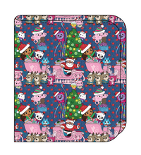 Load image into Gallery viewer, Whisker Wonderland Swaddle Blanket