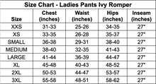 Load image into Gallery viewer, Christmas Chaos Ladies Pants Length Ivy Romper