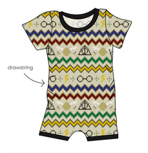 Load image into Gallery viewer, Snitchmas Grow With Me Pants And Shorts Romper