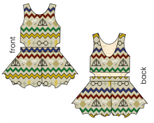 Load image into Gallery viewer, Snitchmas Kids Playsuit