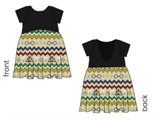 Load image into Gallery viewer, Snitchmas Low Back Dress