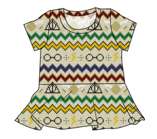 Load image into Gallery viewer, Snitchmas Peplum Top