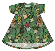 Load image into Gallery viewer, Korok Forest Basic T-Shirt Dress