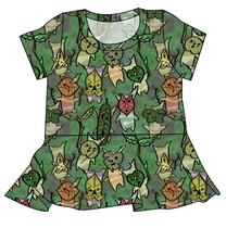 Load image into Gallery viewer, Korok Forest Ladies' Peplum Top