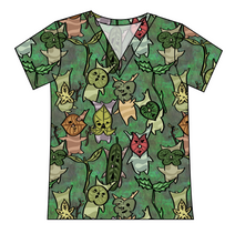 Load image into Gallery viewer, Korok Forest Ladies' Slouchy V-Neck Tee