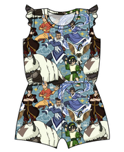 Load image into Gallery viewer, Bending Air Ivy Summer Romper
