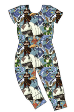 Load image into Gallery viewer, Bending Air Kids Ivy Pants Length Romper
