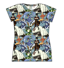 Load image into Gallery viewer, Bending Air Ladies' Basic Tee