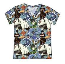 Load image into Gallery viewer, Bending Air Ladies' Slouchy V-Neck Tee