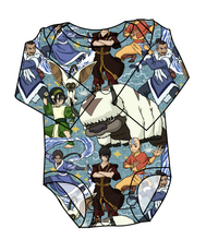 Load image into Gallery viewer, Bending Air Lap Neck Bodysuit