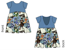 Load image into Gallery viewer, Bending Air Low Back Dress