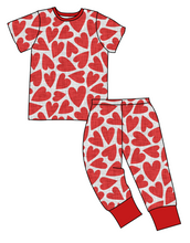 Load image into Gallery viewer, Carl's Hearts Basic Loungewear Set