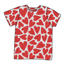 Load image into Gallery viewer, Carl's Hearts Basic Tee and Tank