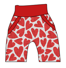 Load image into Gallery viewer, Carl's Hearts Beanpole Pants And Shorts