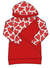 Load image into Gallery viewer, Carl's Hearts Classic Hoodie (or Crewneck)