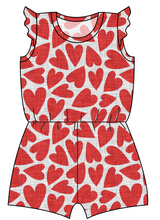 Load image into Gallery viewer, Carl's Hearts Ivy Summer Romper