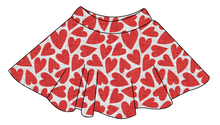 Load image into Gallery viewer, Carl's Hearts Ladies' Circle Skirt