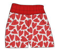Load image into Gallery viewer, Carl's Hearts Ladies' Joggers and Jogger Shorts