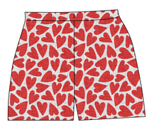 Load image into Gallery viewer, Carl's Hearts Ladies' Lounge Shorts