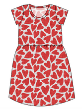 Load image into Gallery viewer, Carl's Hearts Ladies' Play Dress