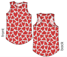 Load image into Gallery viewer, Carl's Hearts Ladies' Summer Tank