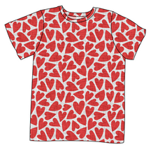 Load image into Gallery viewer, Carl's Hearts Mens' Tee