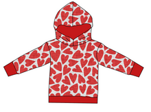 Load image into Gallery viewer, Carl's Hearts Oversized Hoodie