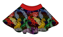 Load image into Gallery viewer, Fearsome Fliers Circle Skirt