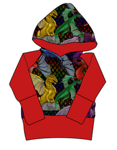 Load image into Gallery viewer, Fearsome Fliers Grow With Me Hoodie (or Crewneck)