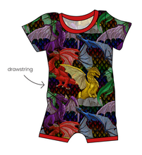Load image into Gallery viewer, Fearsome Fliers Grow With Me Pants And Shorts Romper