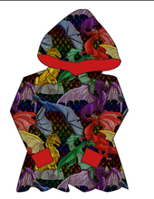 Load image into Gallery viewer, Fearsome Fliers Peplum Hoodie (or Crewneck)