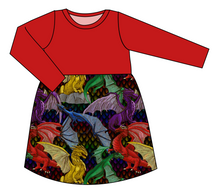 Load image into Gallery viewer, Fearsome Fliers Play Dress