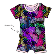 Load image into Gallery viewer, Glitter Fliers Grow With Me Pants And Shorts Romper