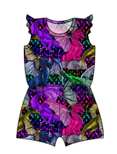 Load image into Gallery viewer, Glitter Fliers Ivy Summer Romper