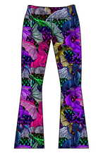 Load image into Gallery viewer, Glitter Fliers Kids Flared Leggings