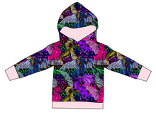 Load image into Gallery viewer, Glitter Fliers Ladies Oversized Hoodie