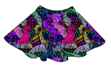 Load image into Gallery viewer, Glitter Fliers Ladies' Circle Skirt
