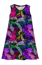 Load image into Gallery viewer, Glitter Fliers Ladies' Swing Dress