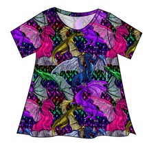 Load image into Gallery viewer, Glitter Fliers Ladies' Swing Tee