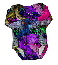 Load image into Gallery viewer, Glitter Fliers Lap Neck Bodysuit