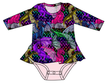 Load image into Gallery viewer, Glitter Fliers Peplum Top
