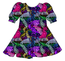Load image into Gallery viewer, Glitter Fliers Prairie Dress