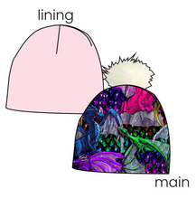 Load image into Gallery viewer, Glitter Fliers Slouchy Beanie (Reversible!)