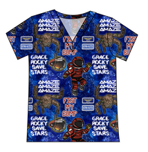 Load image into Gallery viewer, Grace and Rocky Ladies' Slouchy V-Neck Tee